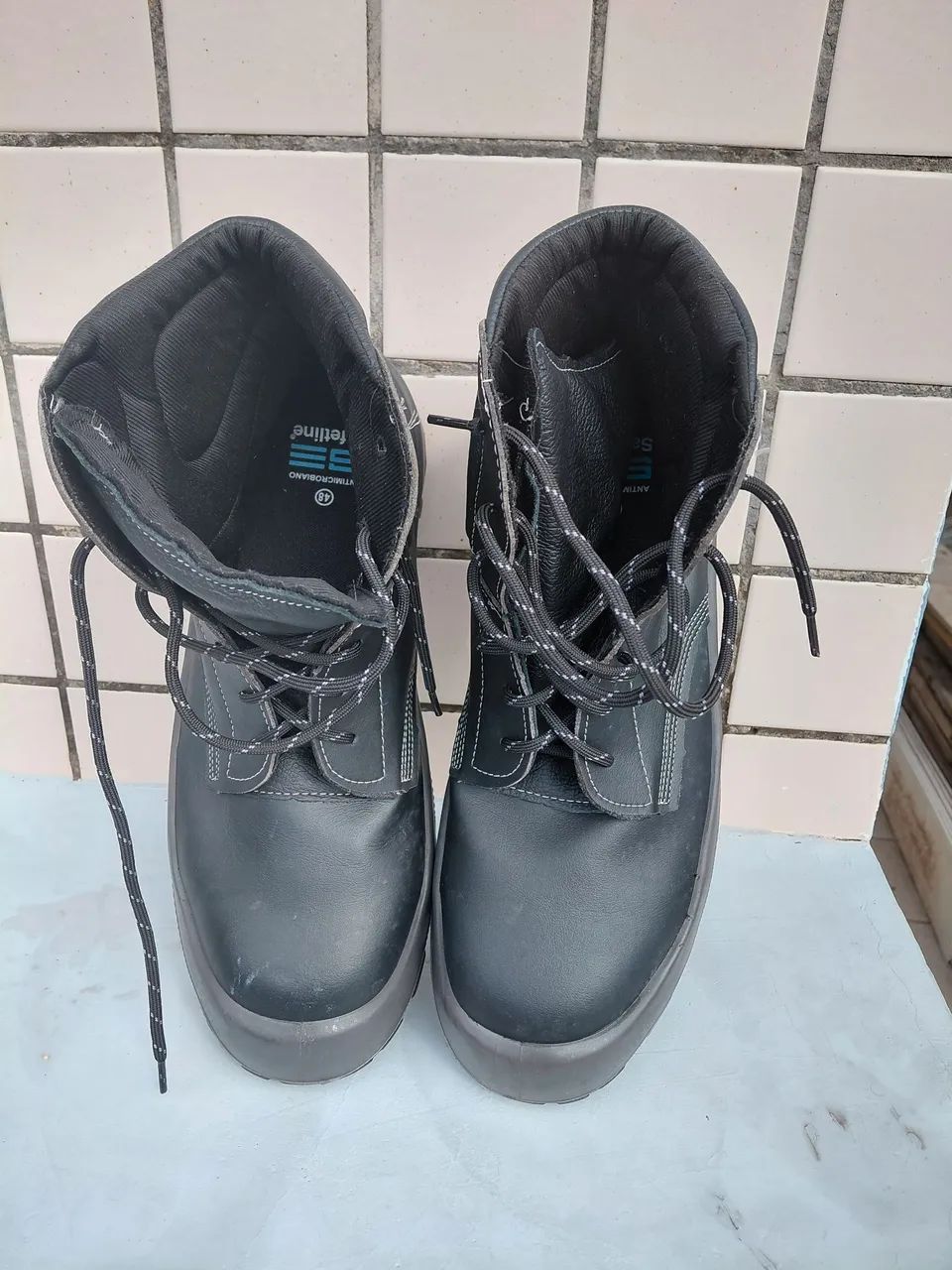 VENDO BOTA SAFETLINE TAM 48 - Foto 3