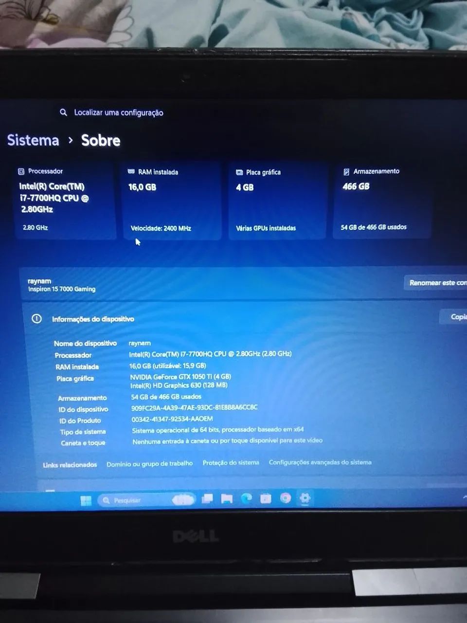 Notebook Dell gaming  - Foto 4