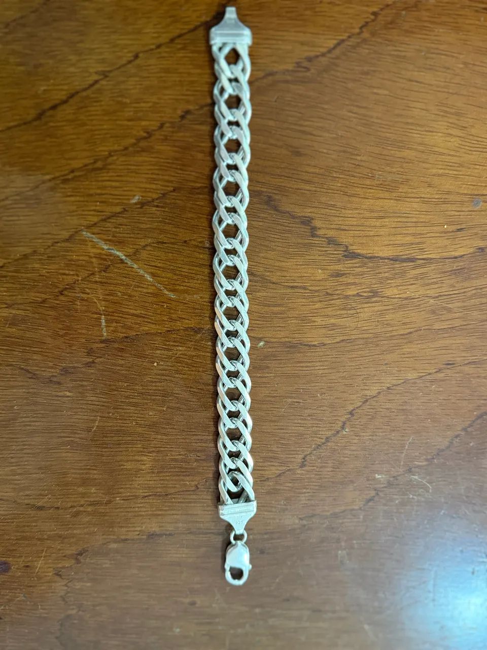 Pulseira de prata 925 trançada / 50 gramas  - Foto 4