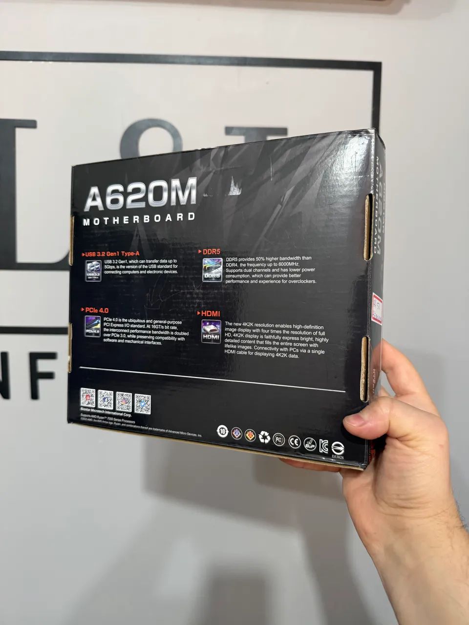 KIT AM5 A620M + R5 8600G - Foto 2