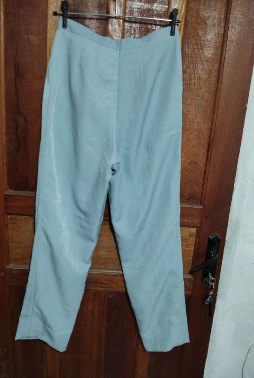conjunto social vintage blazer e calça - Foto 4