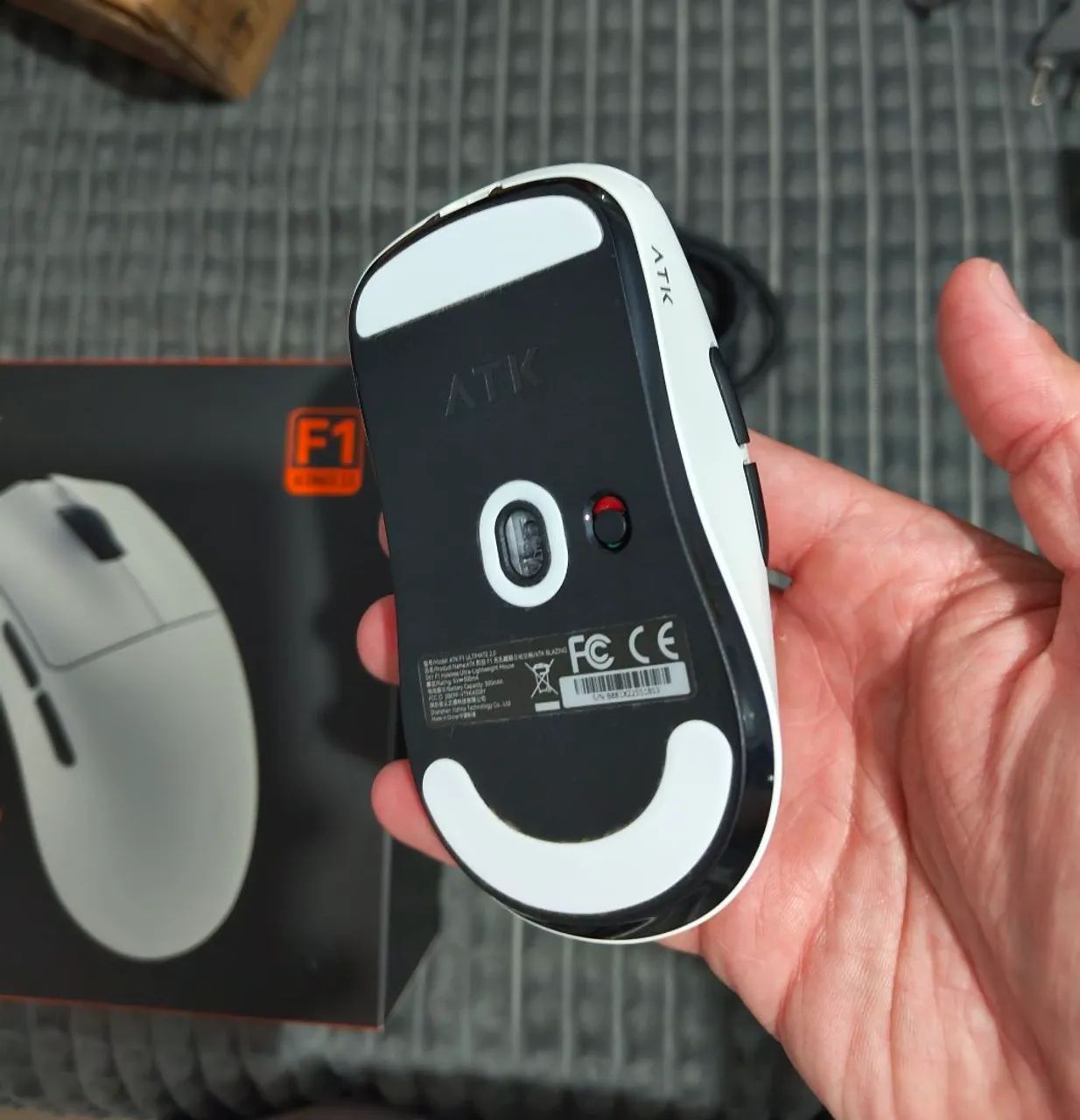 Mouse ATK F1 V2 Ultimate 8K - Foto 4
