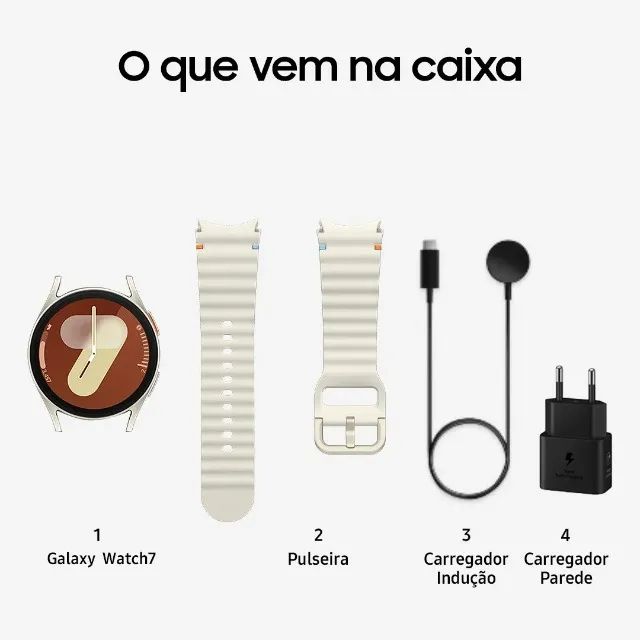 samsung galaxy watch 7 (40 mm) com conectividade bluetooth/wi-fi - Foto 4