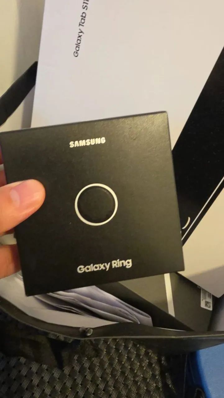 Anel inteligente sansung galaxy ring 