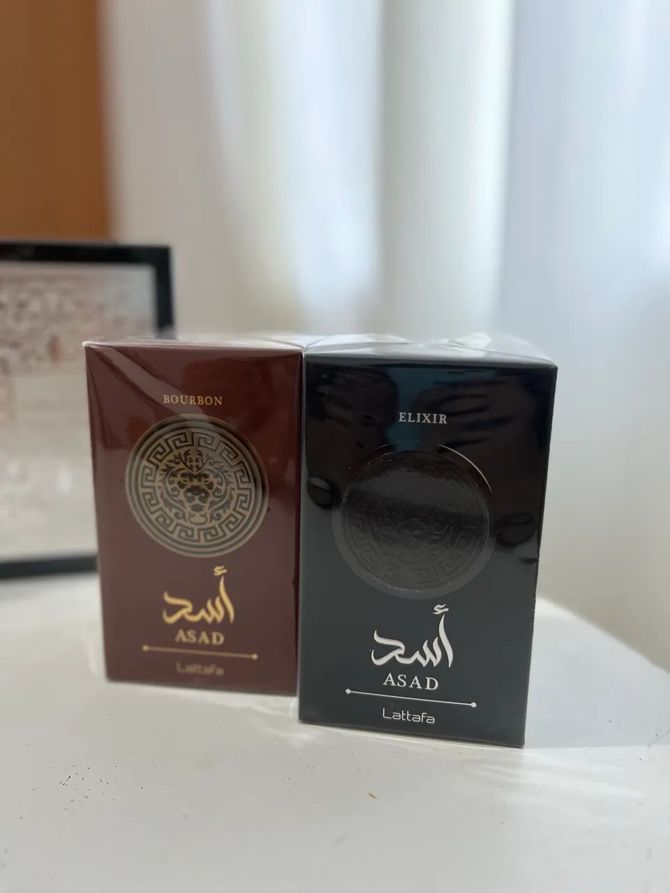 Pefume Árabe Asad Bourbon e Asa Elixir