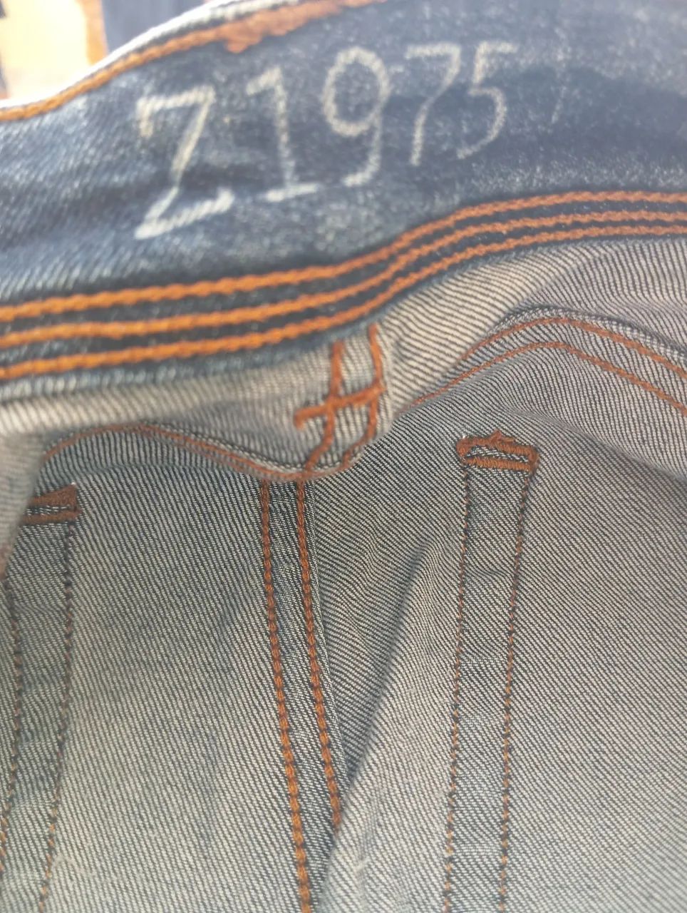 Calça jeans, 38, zara - Foto 3