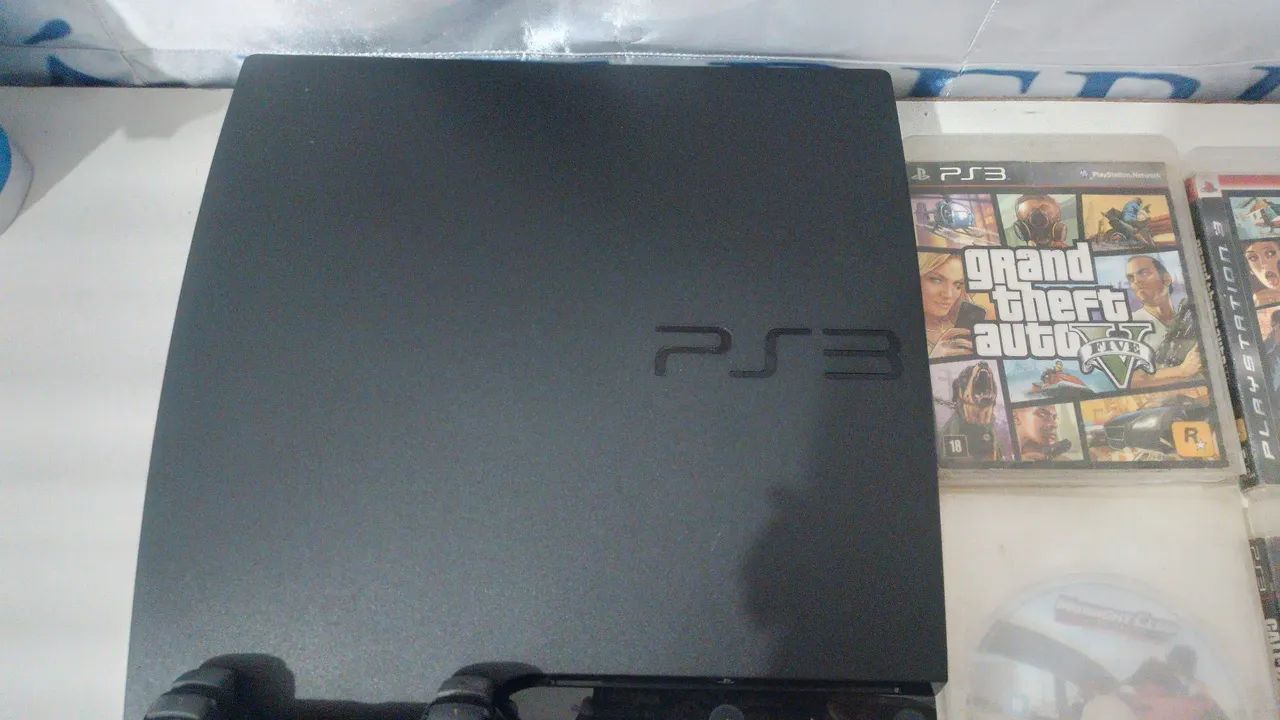 PS3 SLIM COM DEFEITO - Foto 4