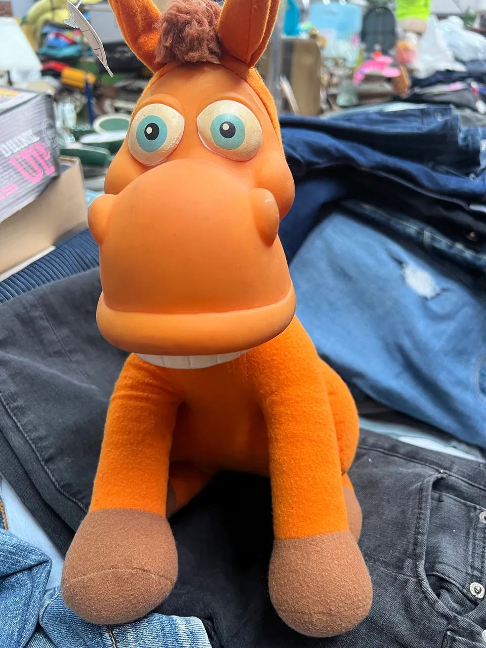 Boneco cocorico antiguidade 