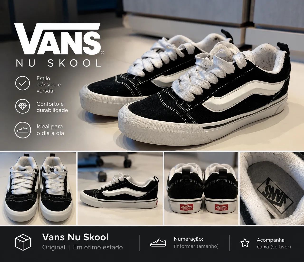 Tenis Vans Knu Skool