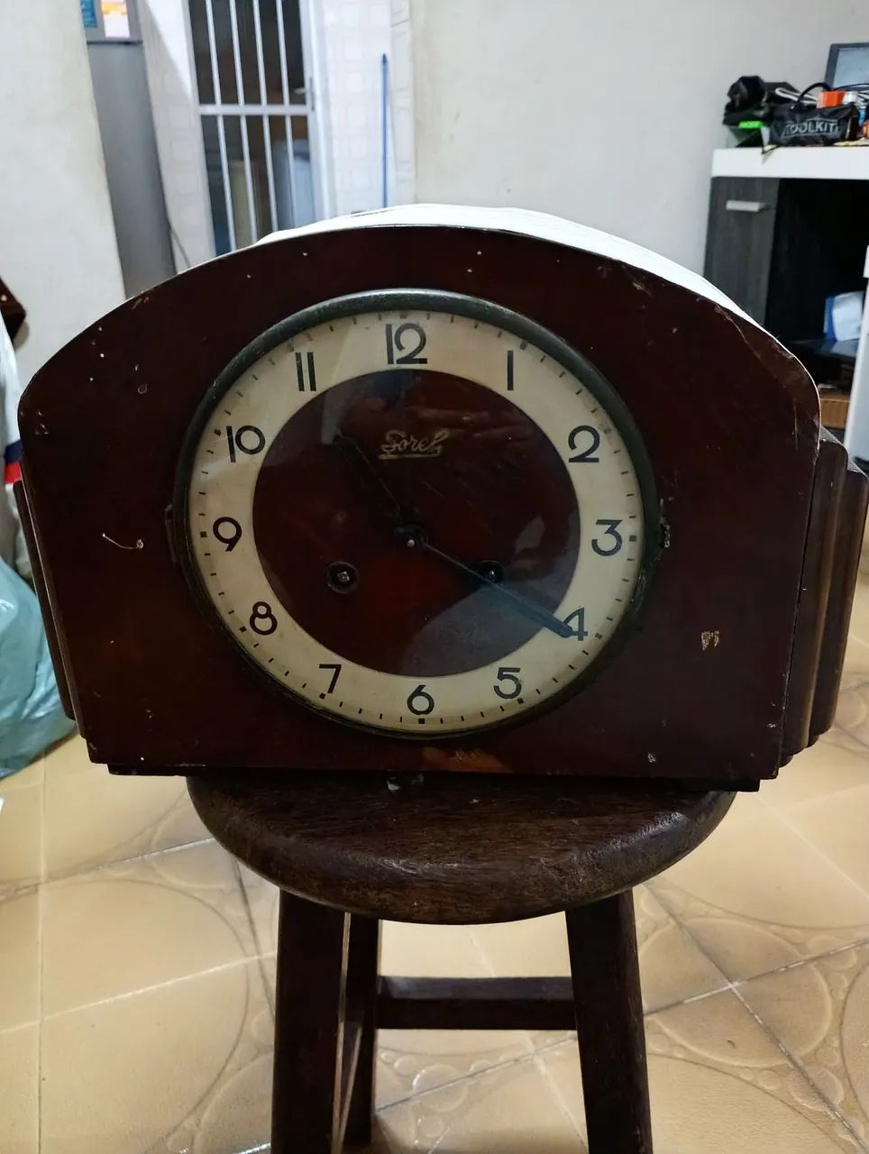 Relógio carrilhão antigo sorel 