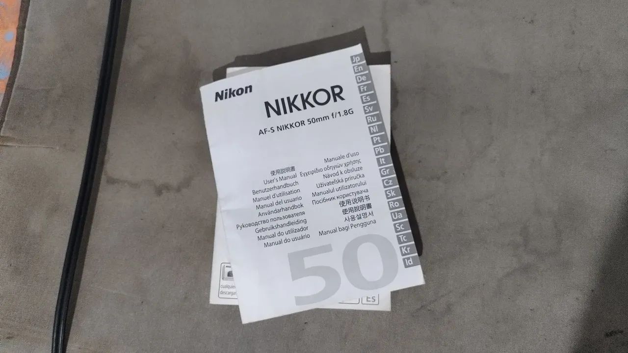 Manual Nikon D7200 e 50mm1.8G - Foto 3