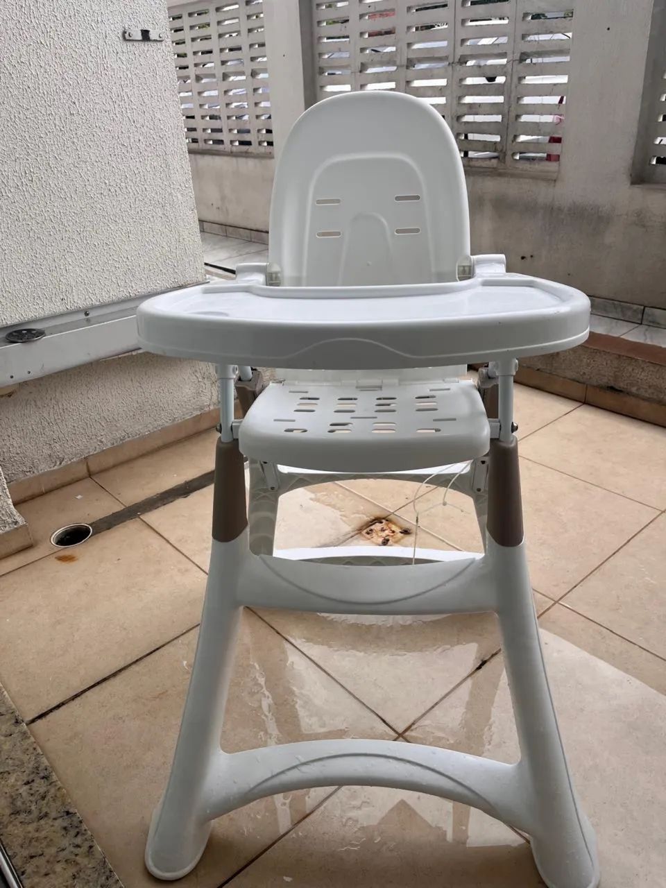 Cadeirinha de alimentação de bebê 