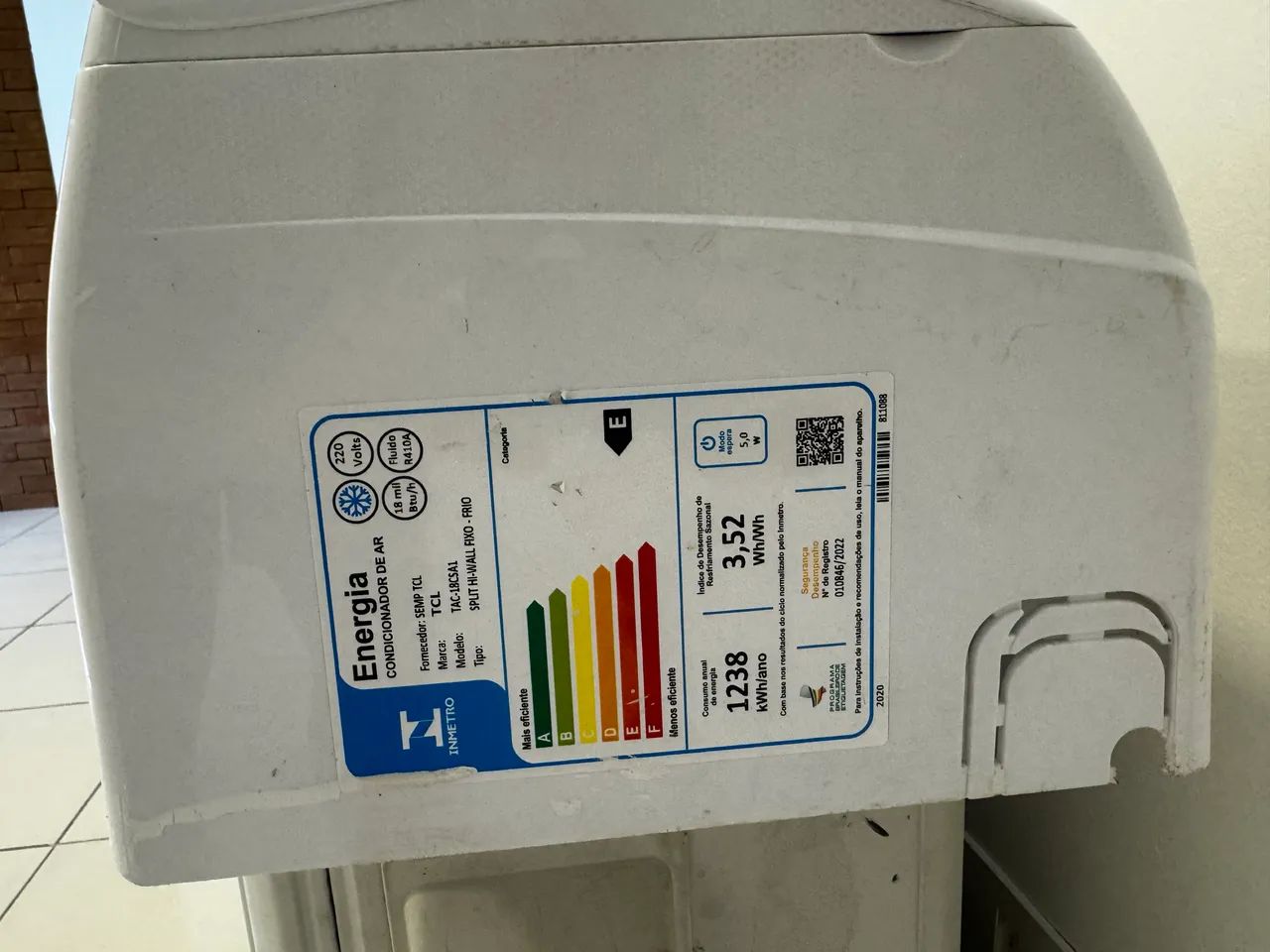 Ar-condicionado Split 18.000 BTUs TCL Inverter - Foto 5