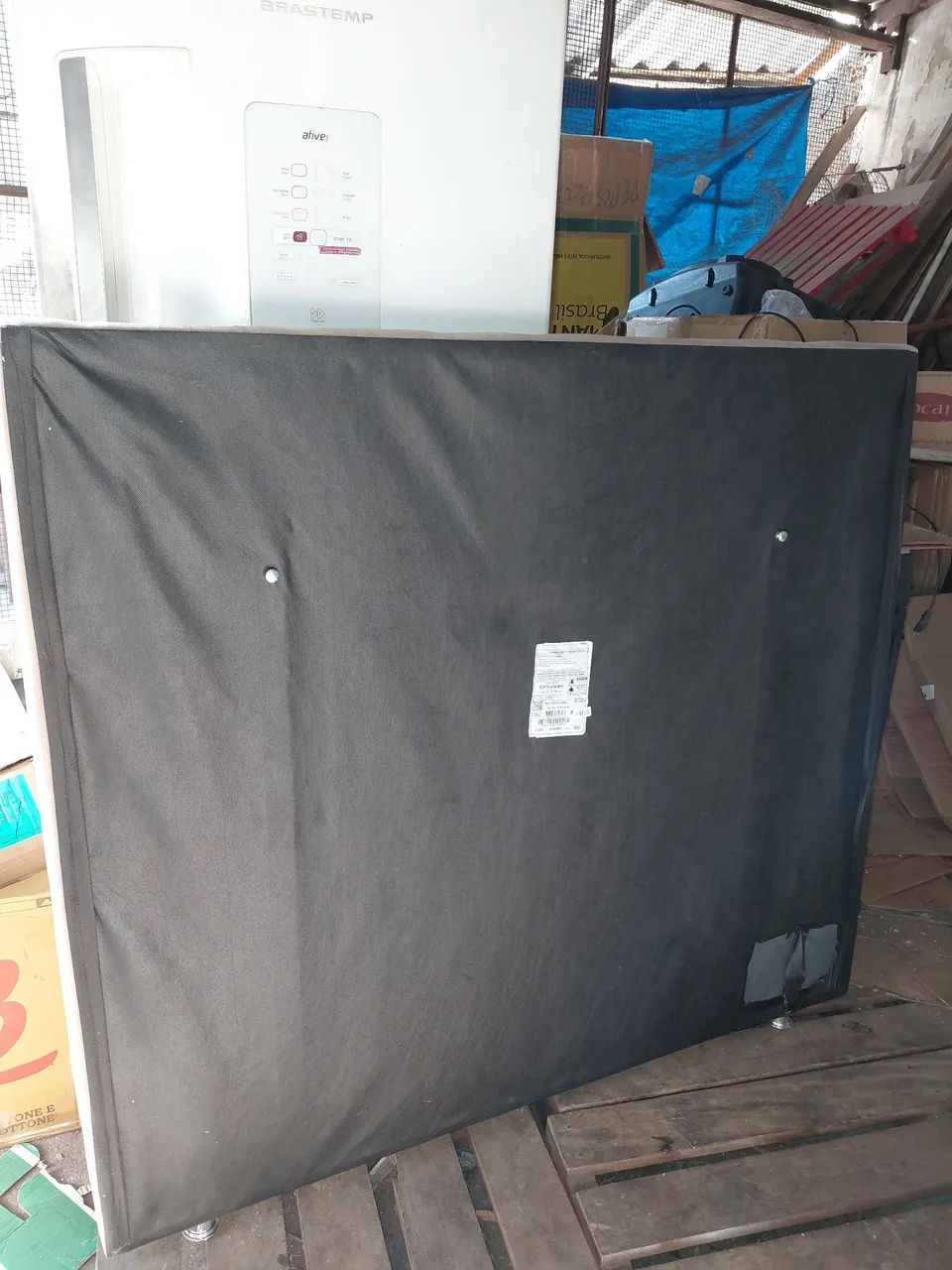 Vendo uma cabeceira da ortobom pra cama de casal  - Foto 2
