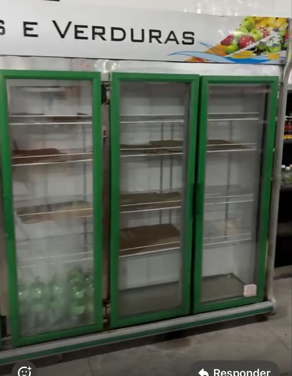 Venda de instalações de supermercado 