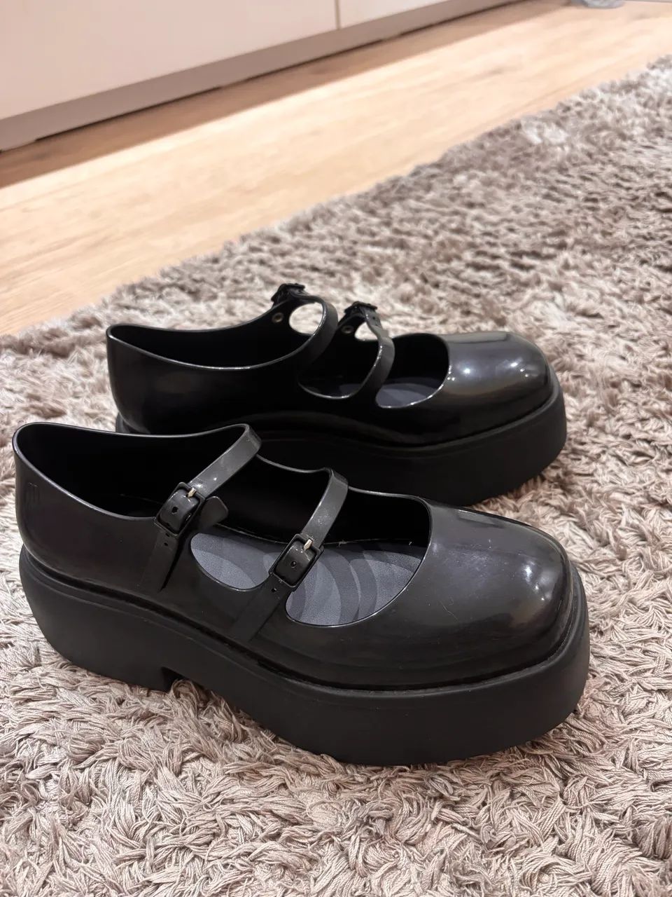 Melissa Mary Jane Platform Preta - Tamanho 37 - Calçados - Dois