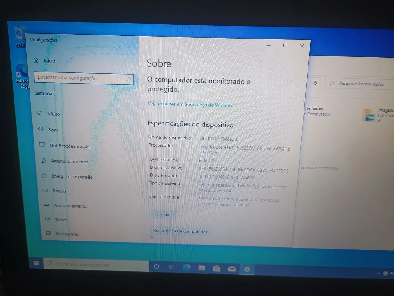 Notebook Dell i5 (teclado off) - Foto 4