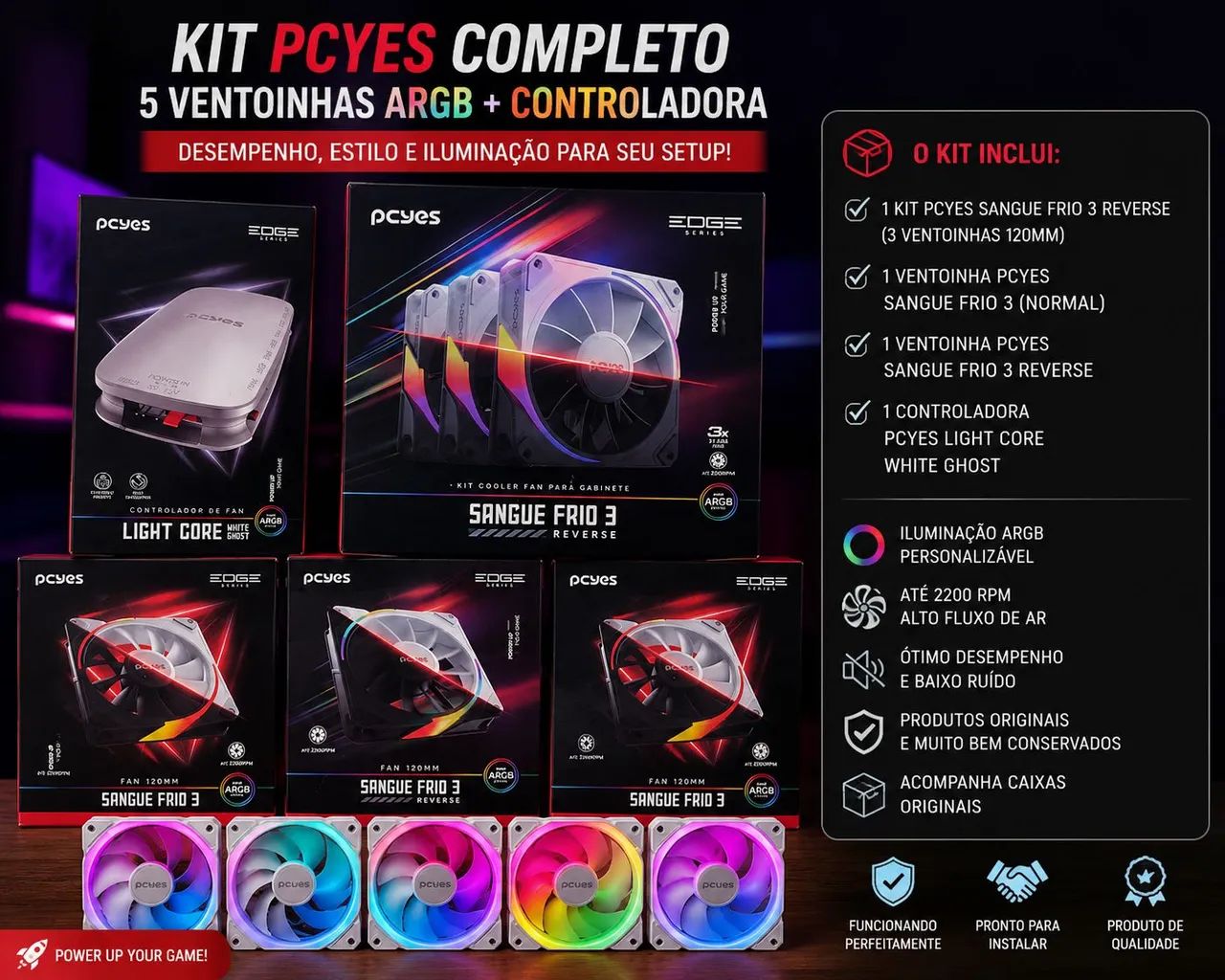 Kit completo Pcyes 