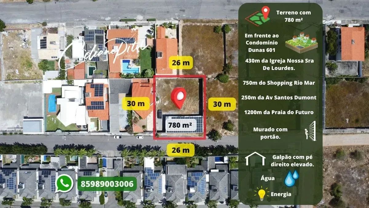 EXCELENTE TERRENO NO MELHOR DAS DUNAS - Foto 2