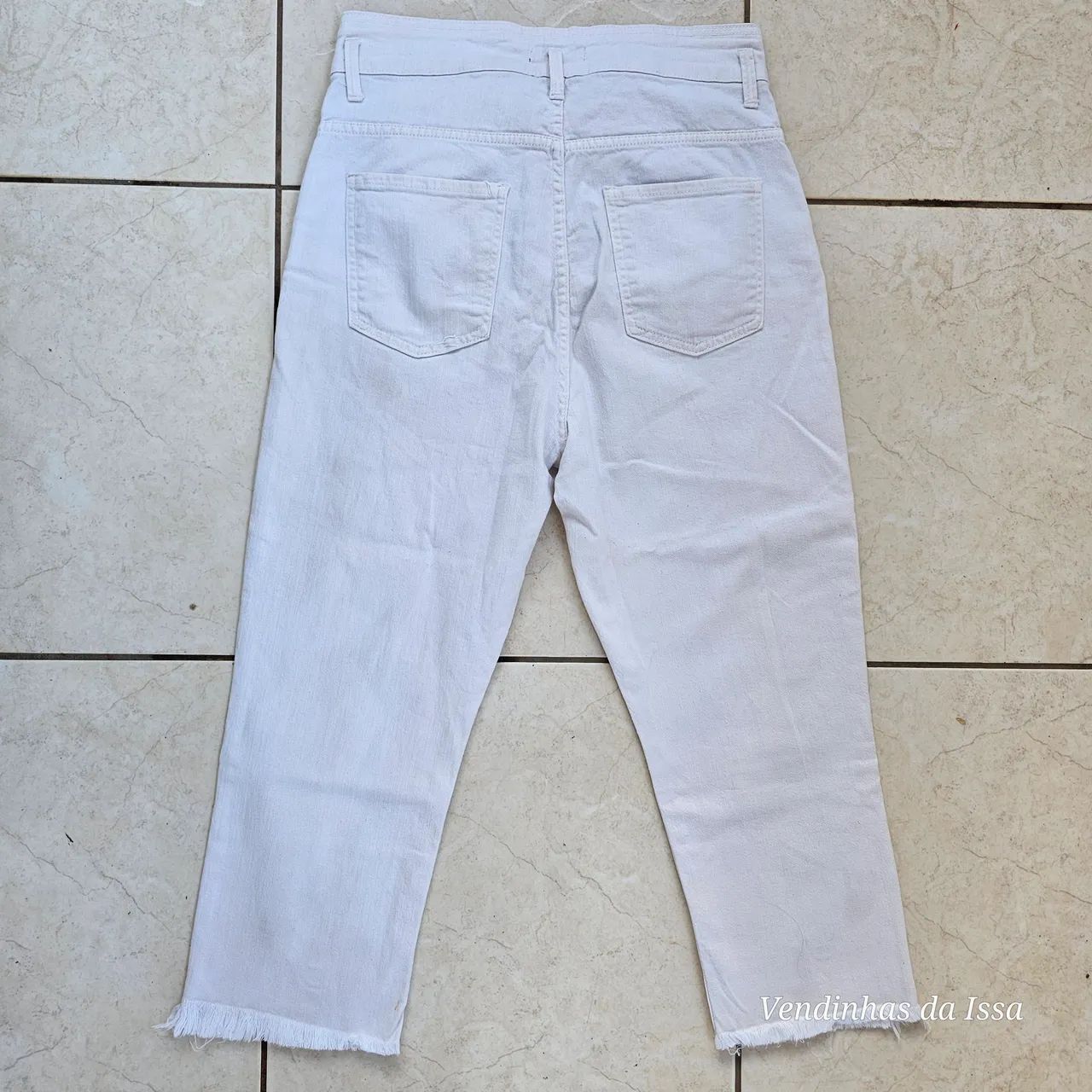 Calça Jeans Feminina Branca Marfinno Renner - Foto 5