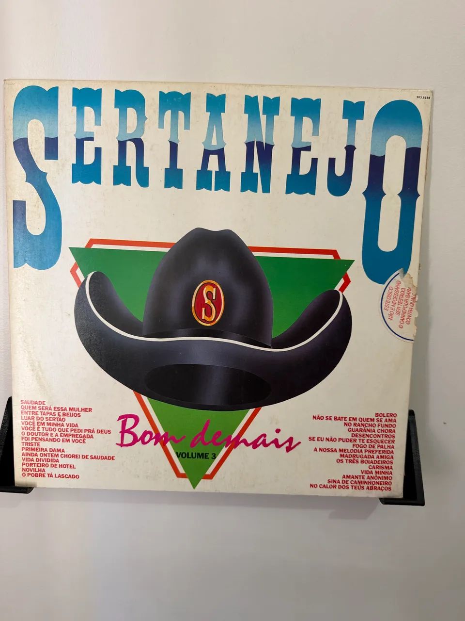 Disco de Vinil LP - Sertanejo Bom Demais