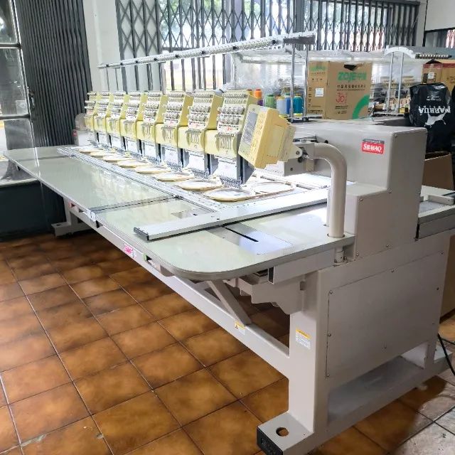Maquina de Bordado SWF 08 Cabeças - SWF/E-WD908-55 - Foto 4