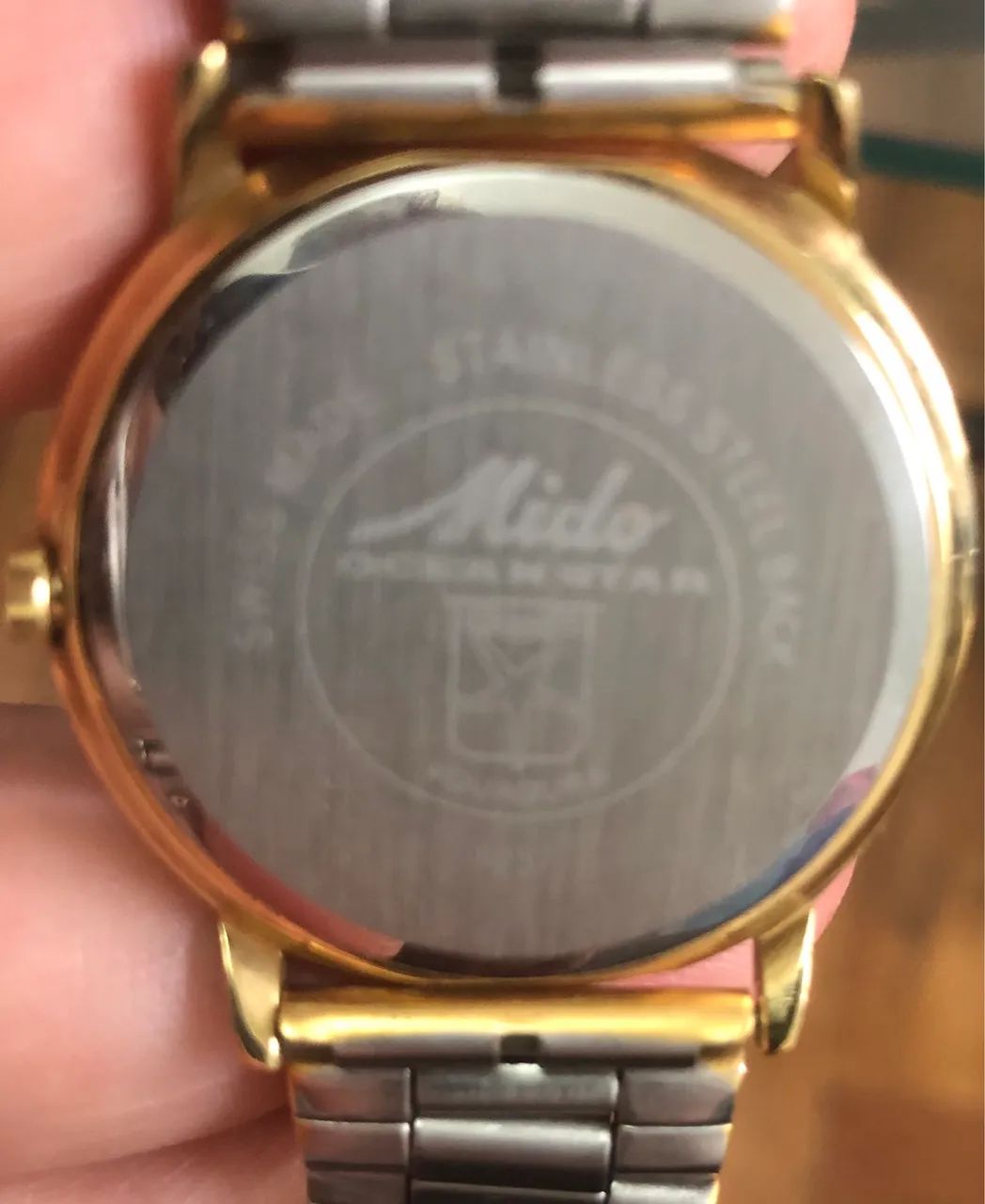 Relogio Mido Ocean Star Dourado - Foto 5