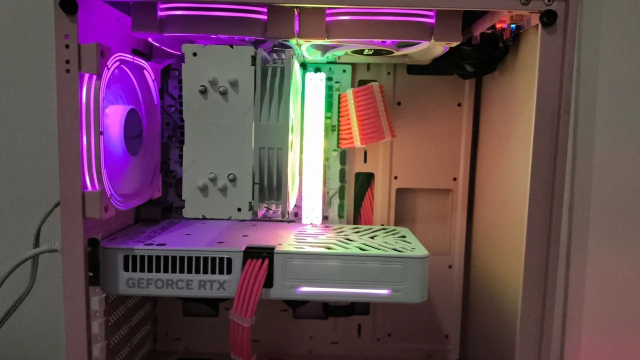 Gabinete Aigo Darkflash DK100 Rosa - Foto 5