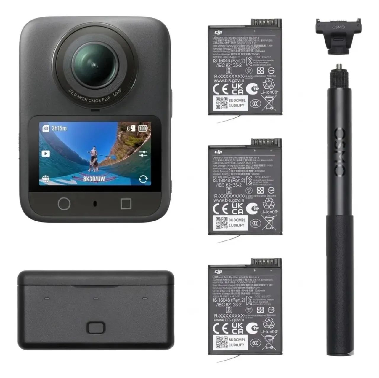 Câmera de Ação DJI Osmo 360 Adventure Combo