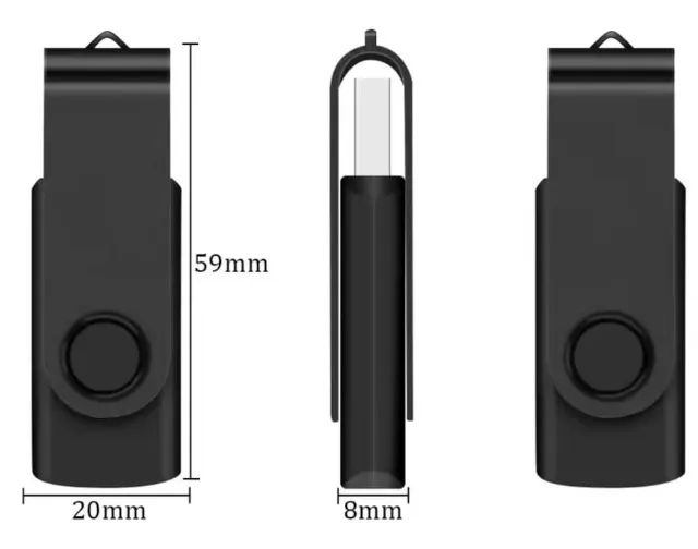 Pendrive 128GB - USB 2.0 - Foto 5