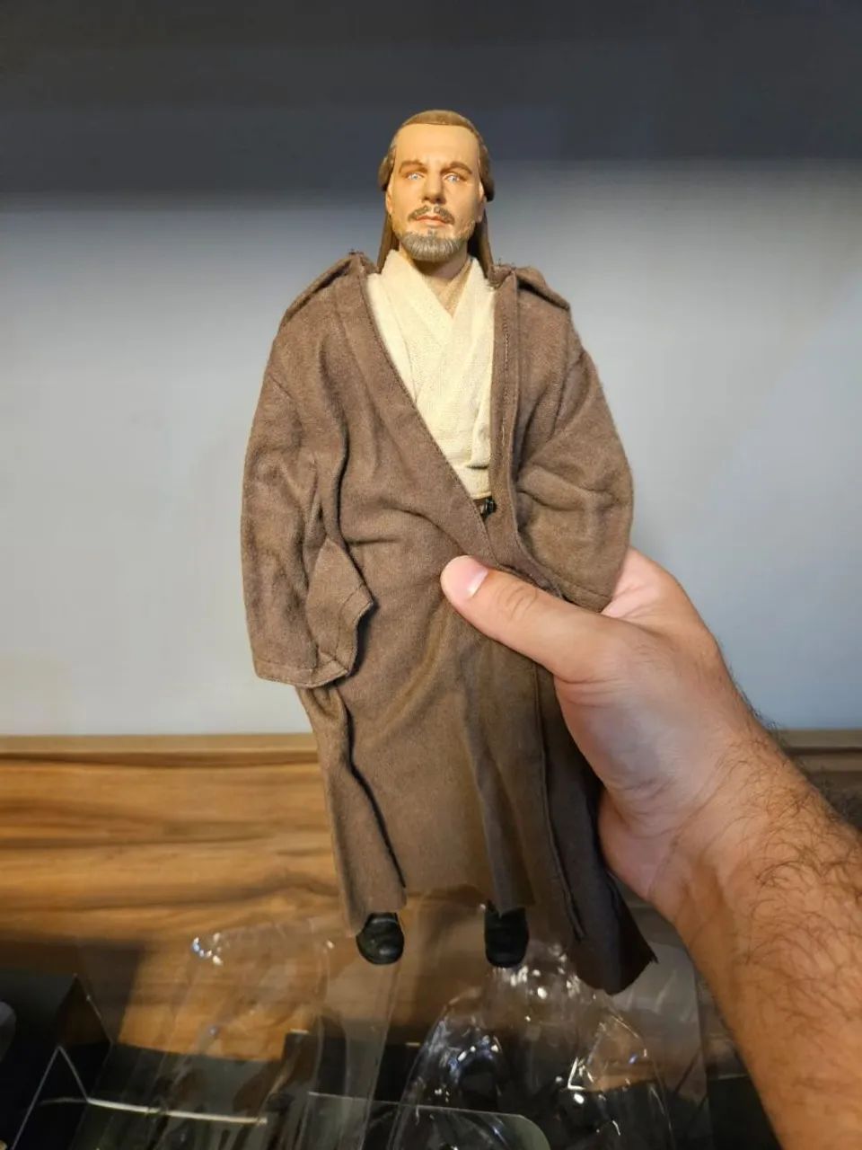 Action figure sideshow Qi-Gon Jinn star wars - Foto 3