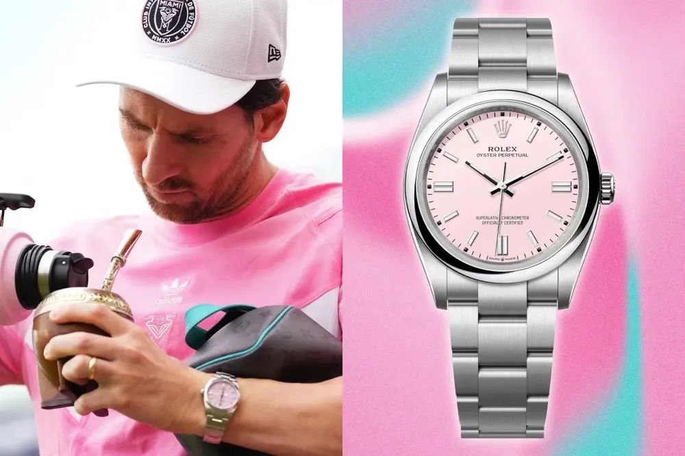 Rolex Oyster Perpetual Rosa 40mm MESSI