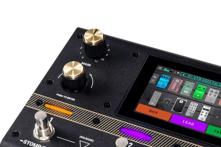 ギター HEADRUSH FLEX PRIME Pedaleira Headrush Flex Prime Nova Nam A2 Guitarra - Instrumentos