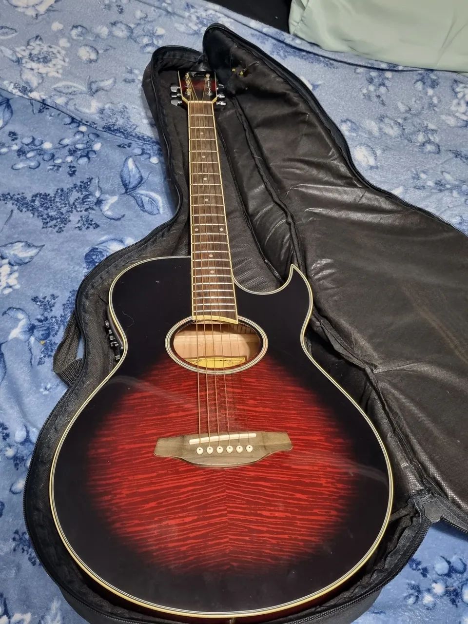 Violão eletroacustico Eagle modelo Gl36 Sb + Capa