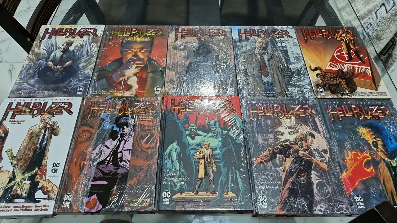 hellblazer edição de luxo 1-10
