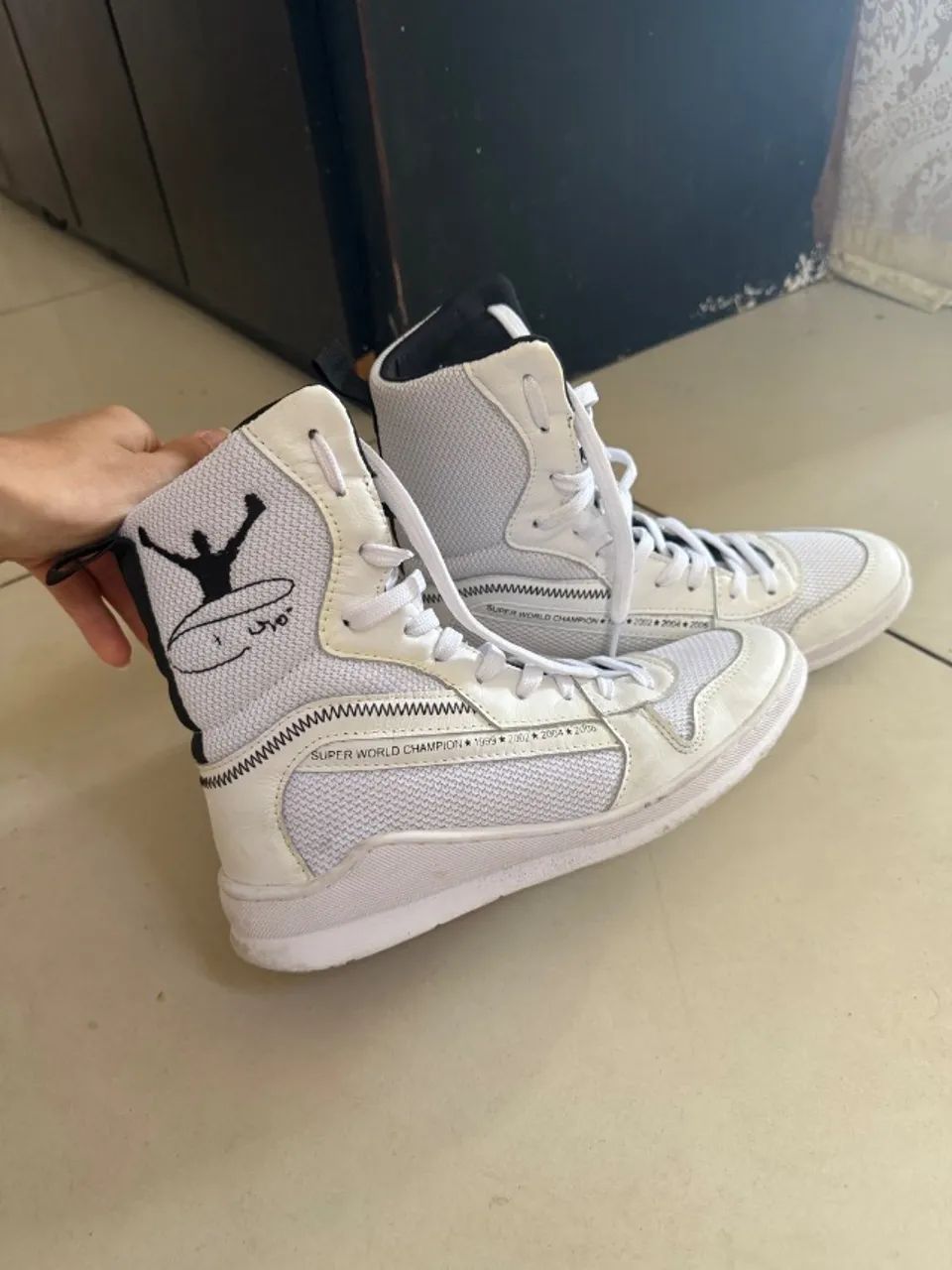 Sapatilha/tênis de boxe