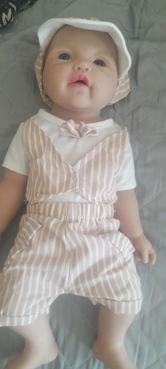 Bebê reborn silicone sólido  - Foto 2
