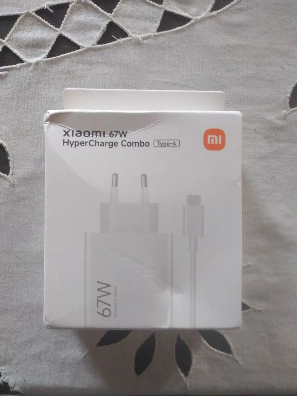 Carregador Xiaomi 67w HyperCharge com cabo