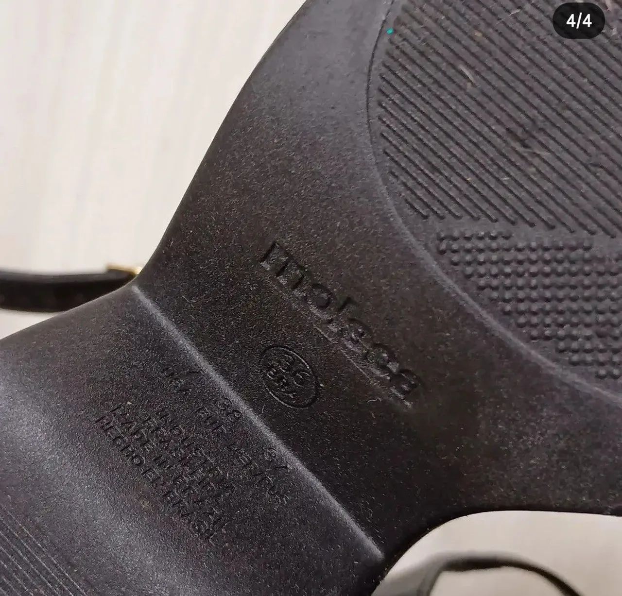 Salto alto plataforma, Tam 36, Marca: Moleca - Foto 4