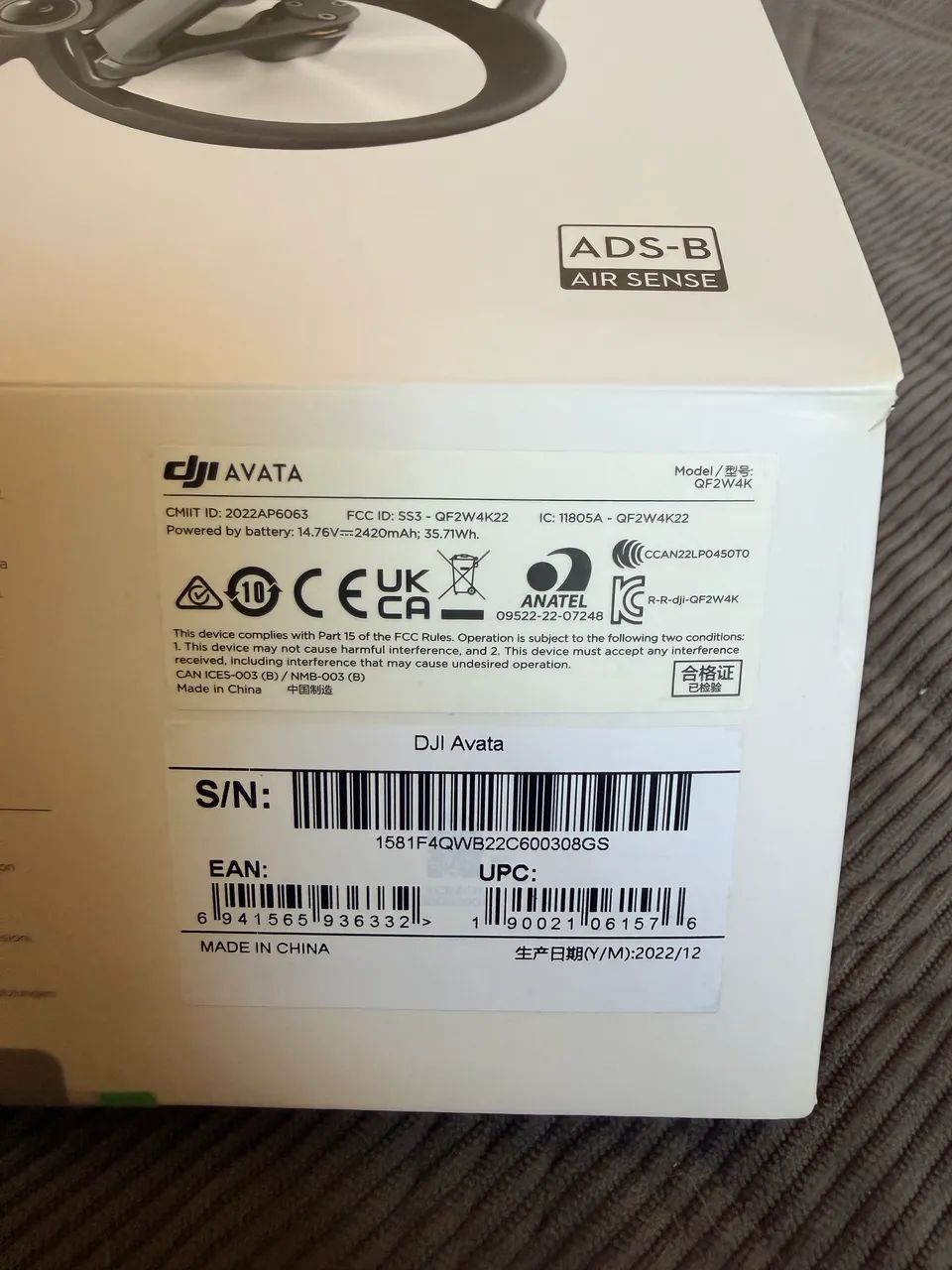 Sucata de Drone Dji Avata 1ª geração - Foto 5