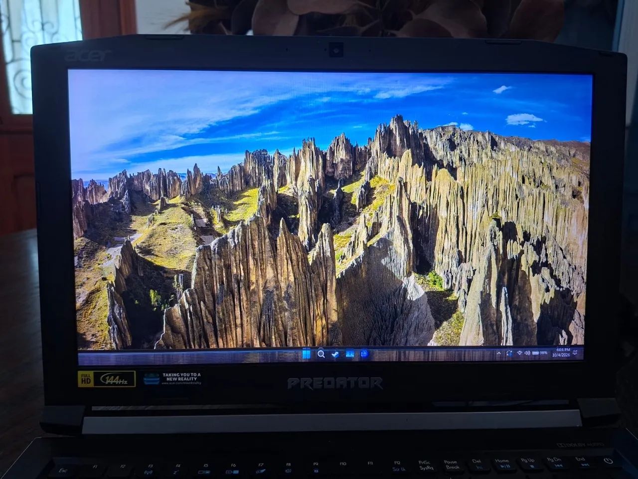 Notebook Acer Predator GTX1060 + i7