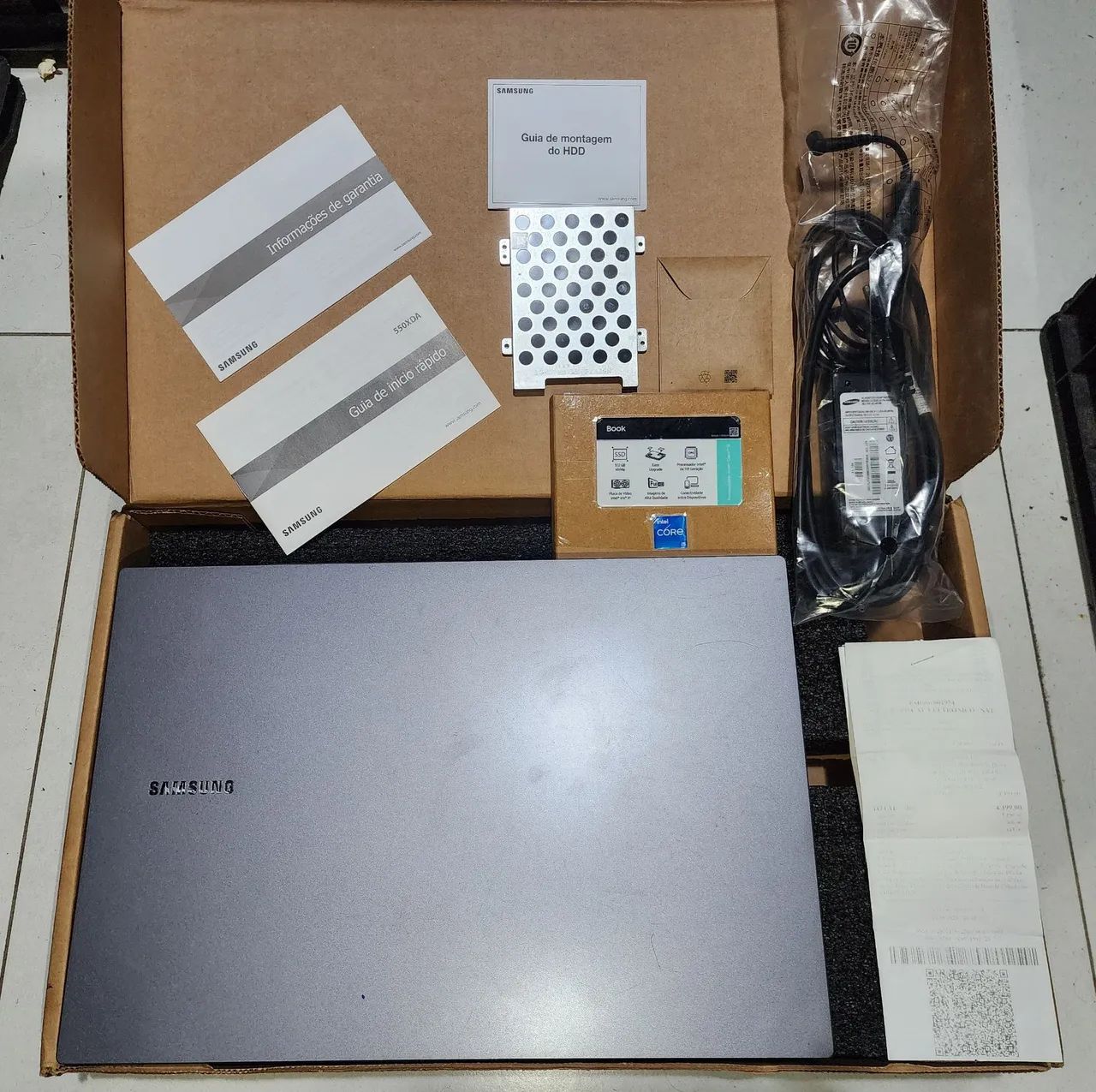 Notebook Samsung Book i5 | 512GB SSD | NOVO (sem uso) - OPORTUNIDADE - Foto 2