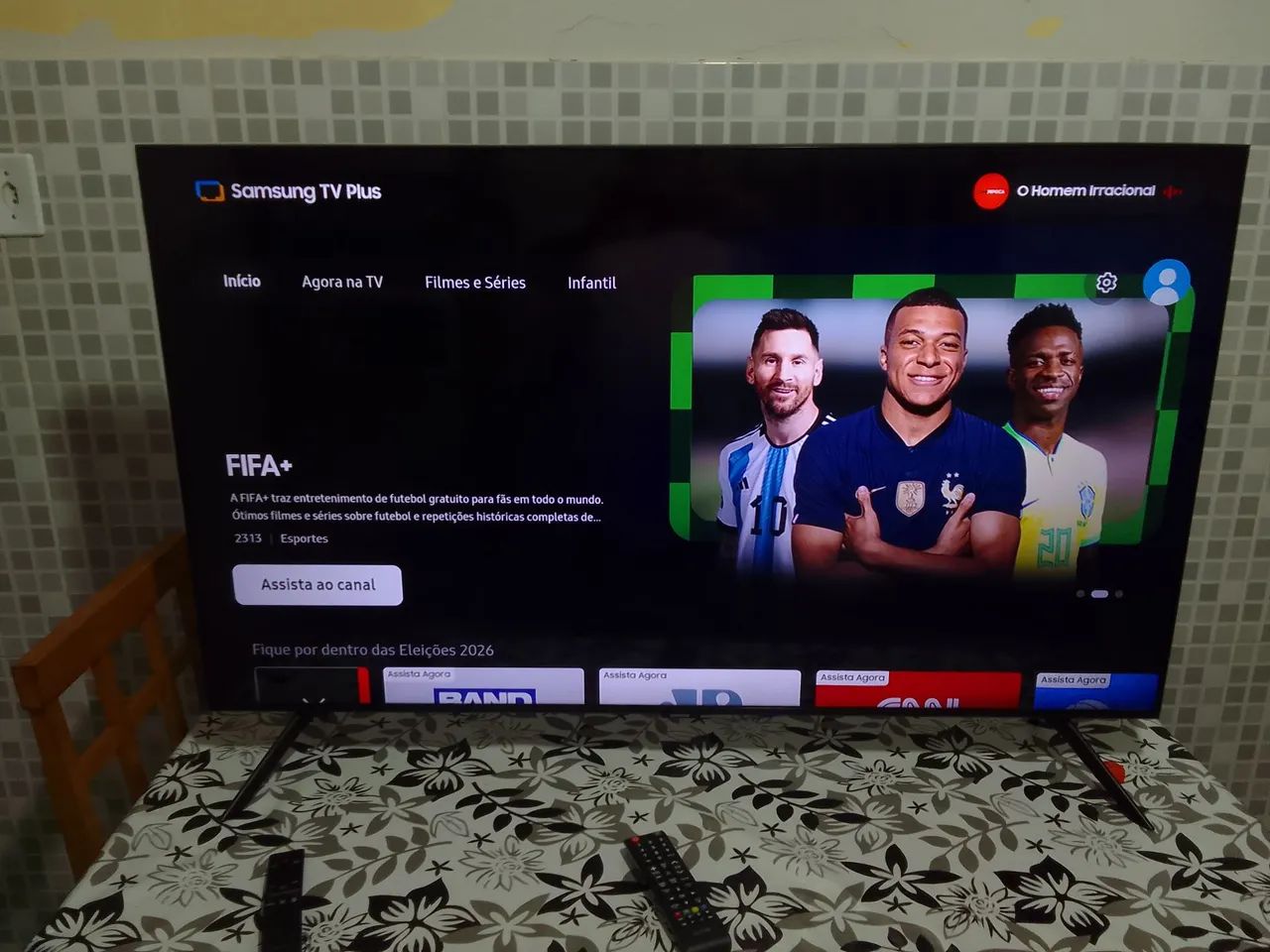 Tv un50tu8000 sansung 50polegadas com remoto comando de voz smart 4k  - Foto 3
