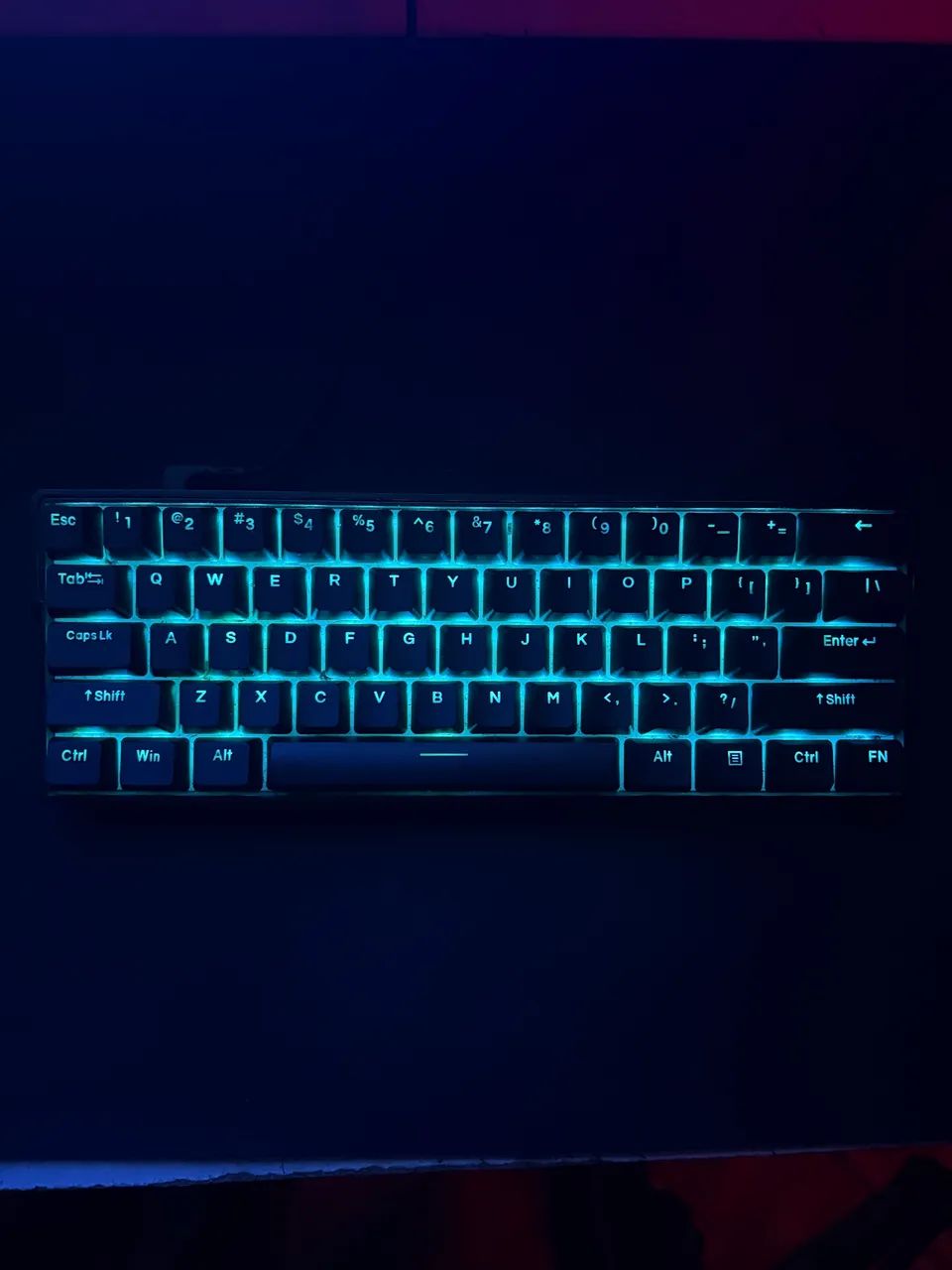 Teclado gamer kemove dk61