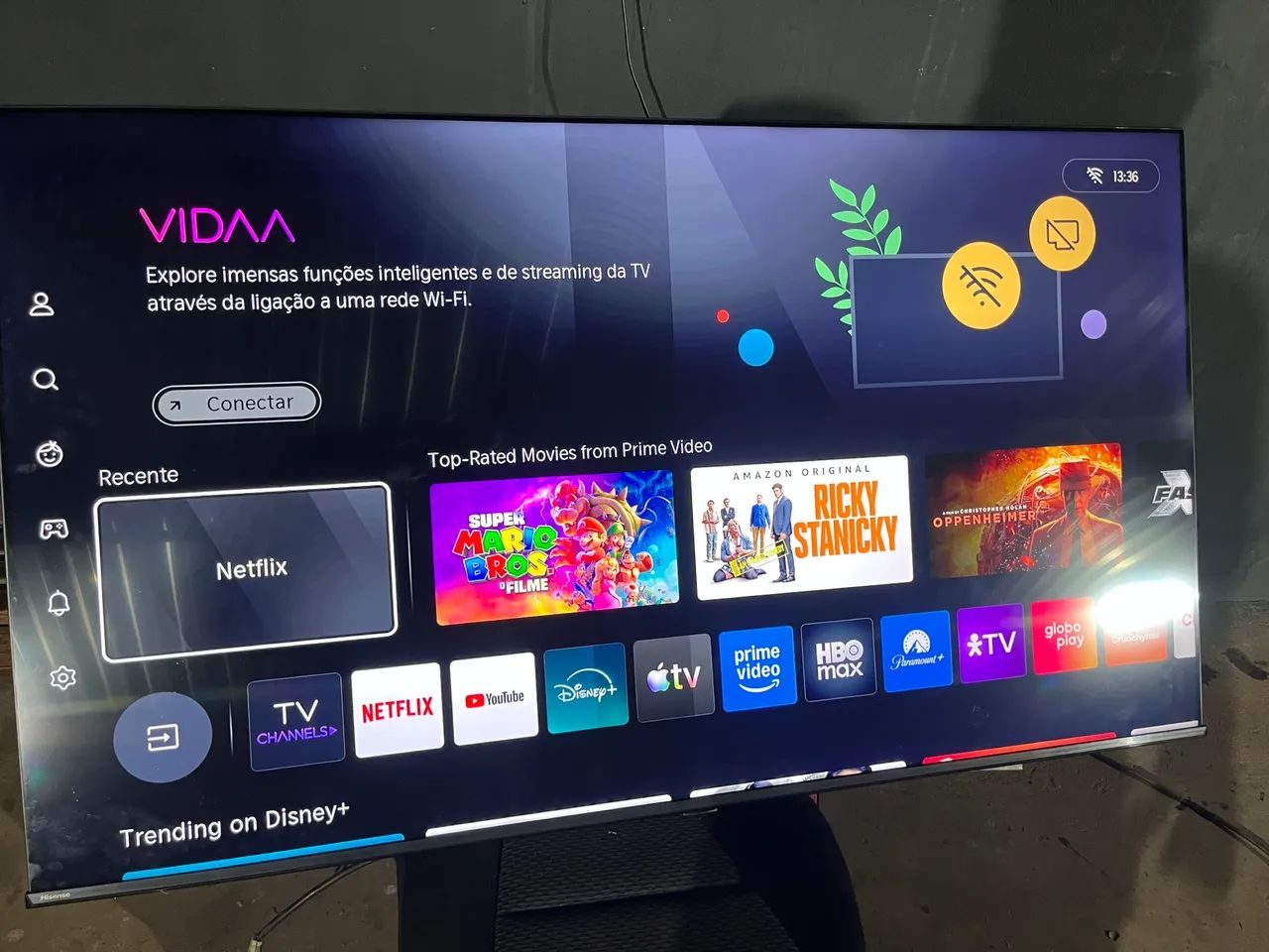 Tv Dled 65 polegadas Toshiba 4k Bhuetooth  ?detalhe imagem imperceptível  - Foto 3