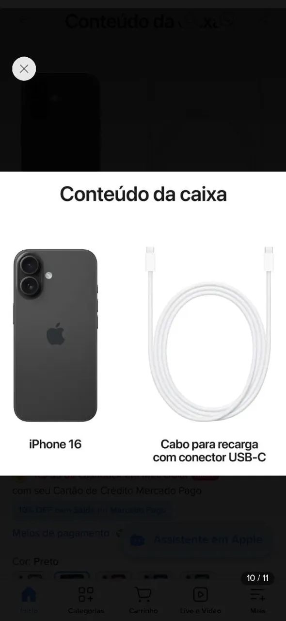 Iphone 16 128gb NF e garantia Apple 07/27 - Foto 2