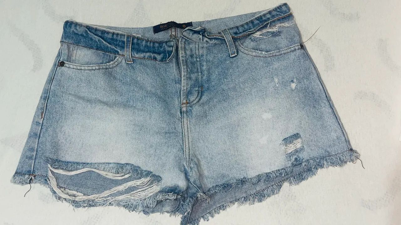Short Jeans Renner Tamanho 38 | Jeans Destroyed