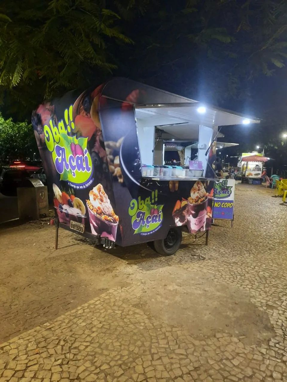 Trailer de açaí 