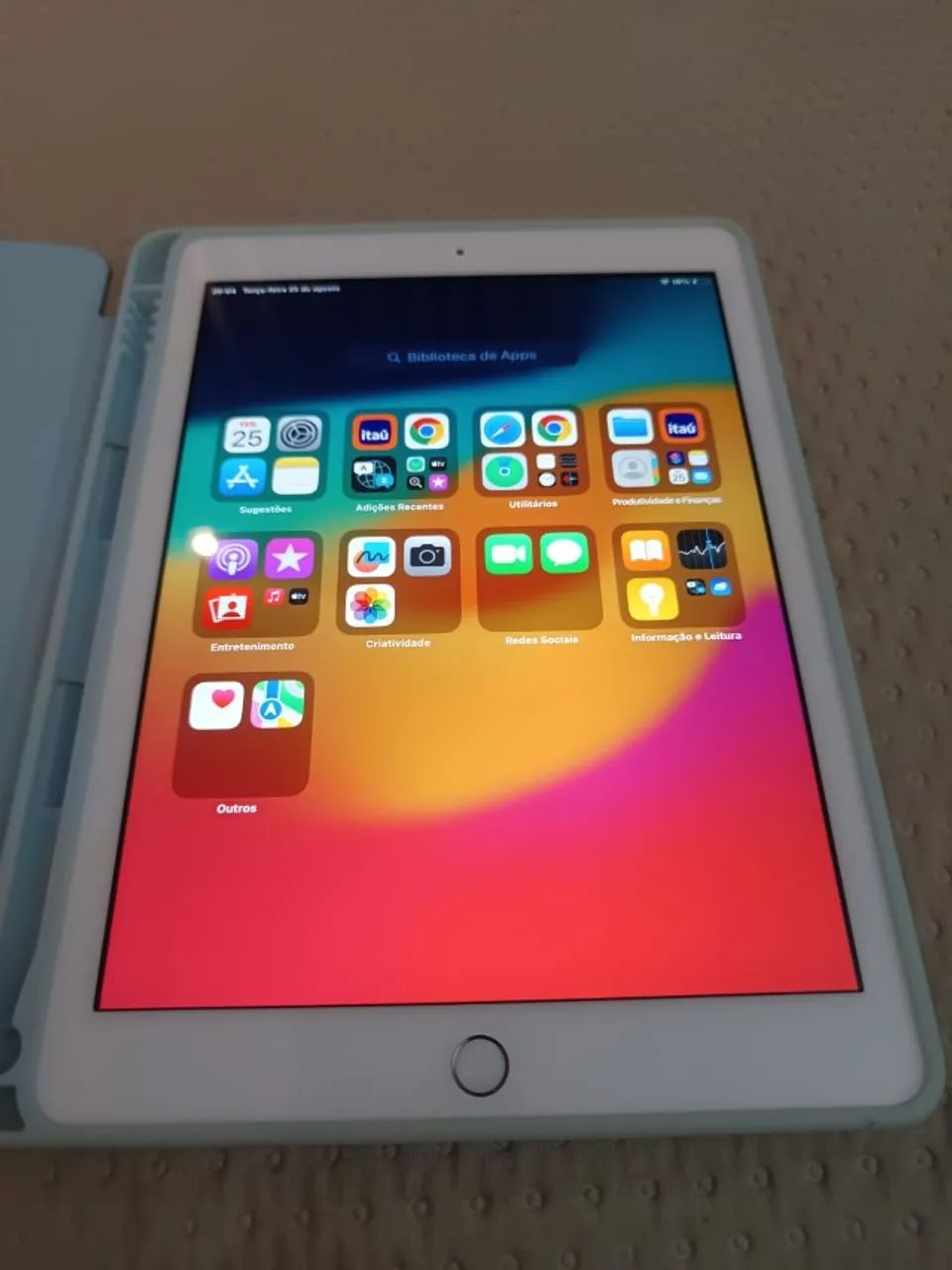IPAD 6 - 32GB GOLD ROSE IMPECÁVEL - Foto 4