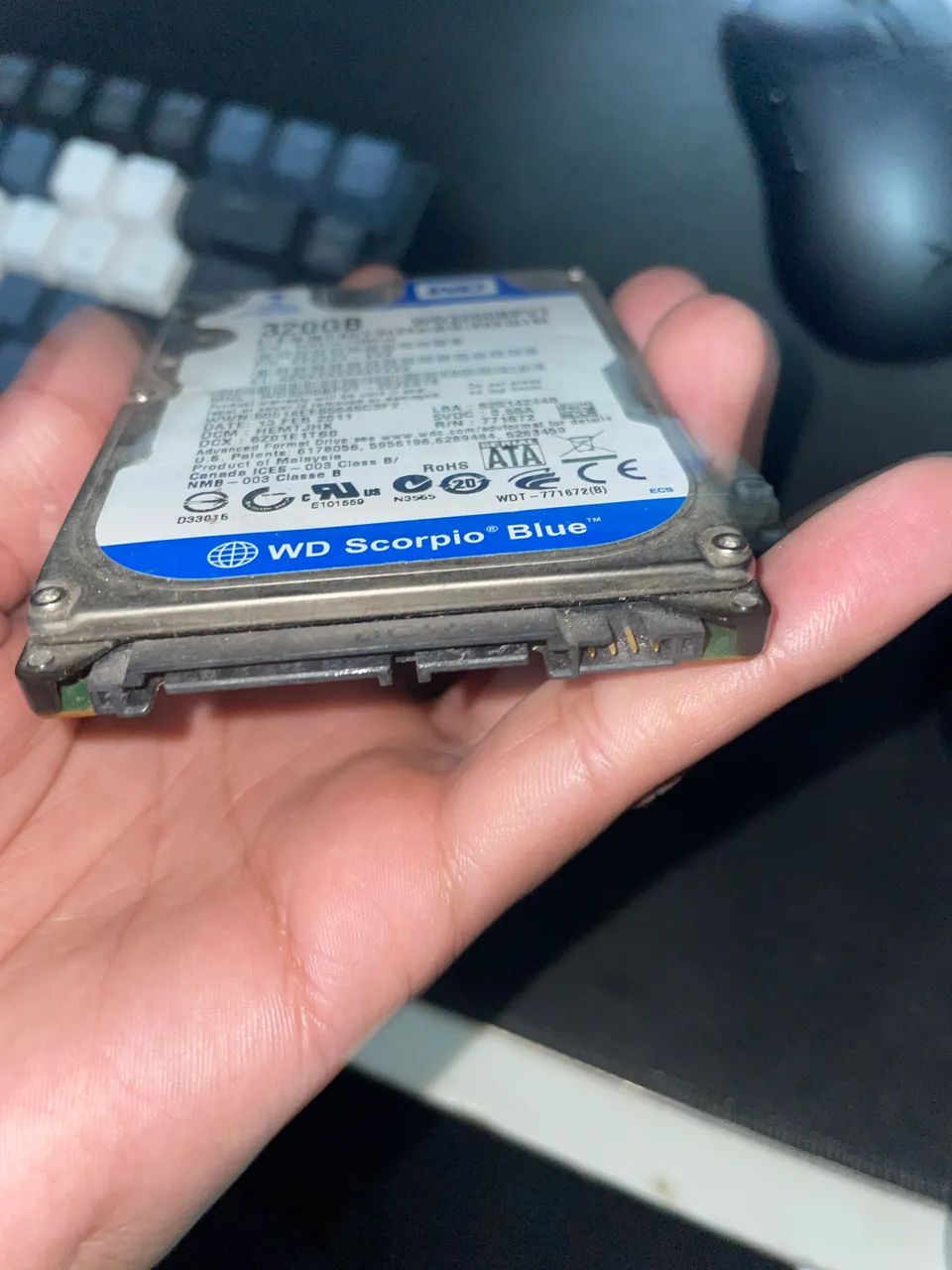 HD 320gb WD BLUE - Foto 3